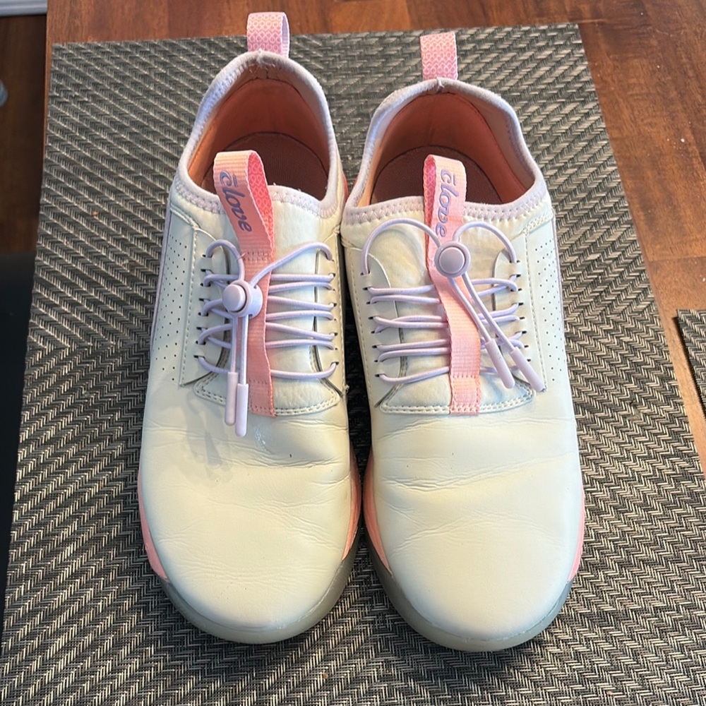 Clove Athletic Women’s Cream and Pink and Purple Shoes